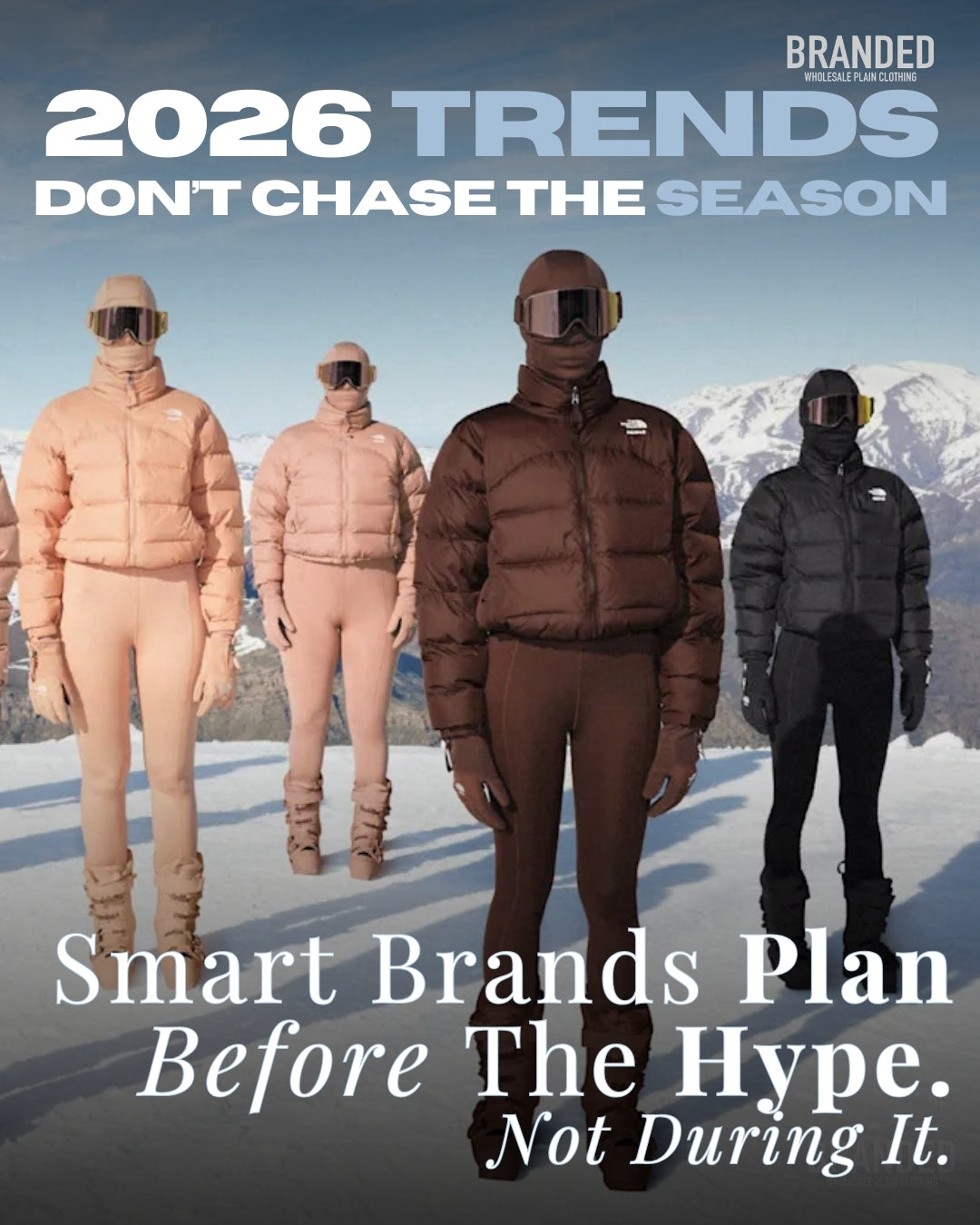 PLAN THE DROP — DON’T CHASE THE SEASON