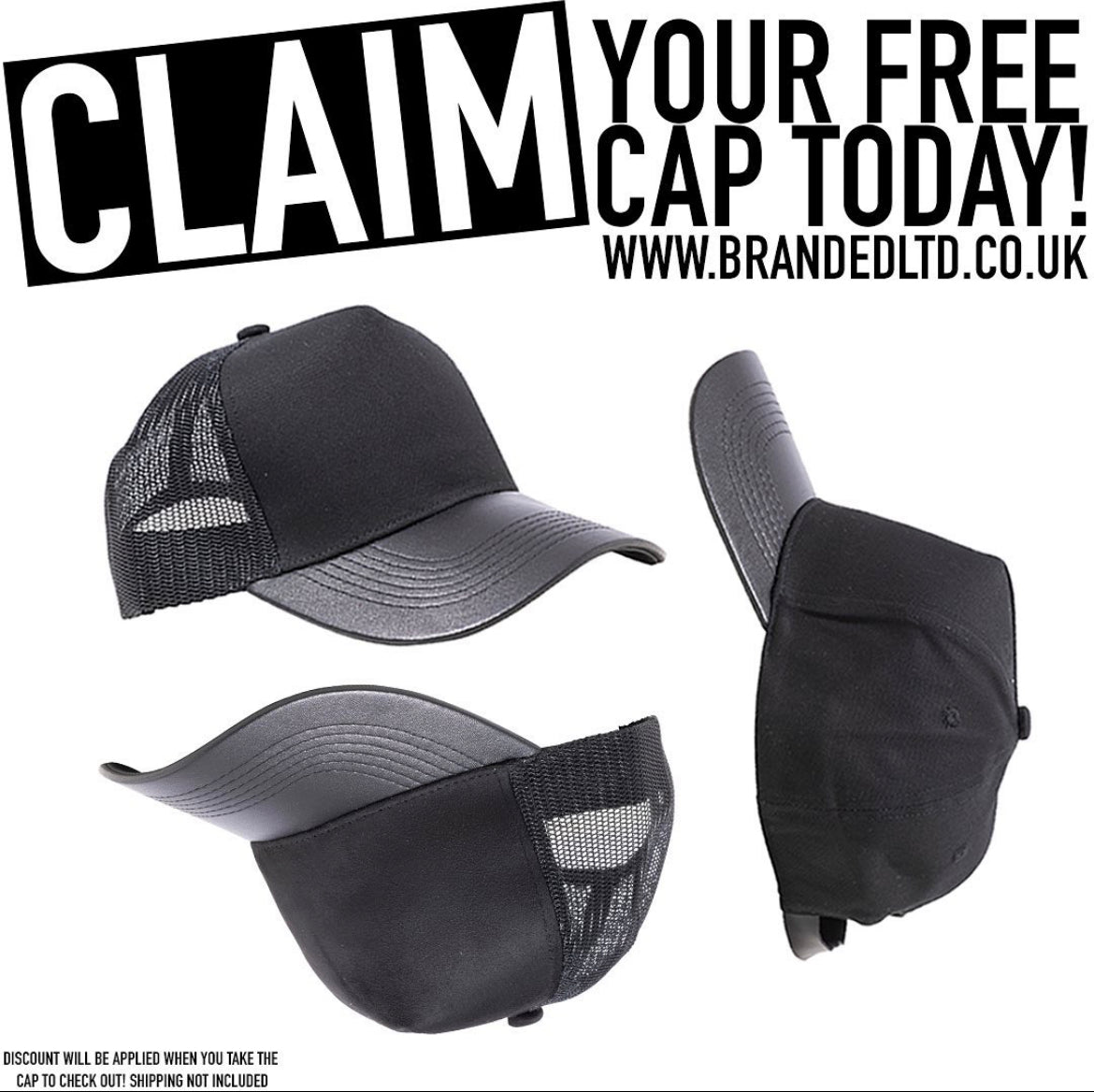 Get Your Free Cap discussing a deal we have Branded