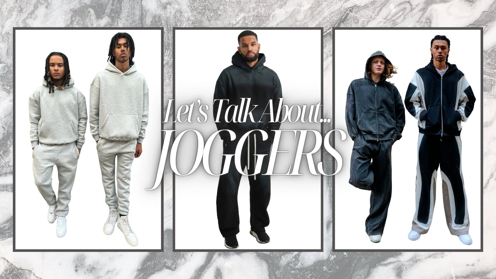 blank premium joggers