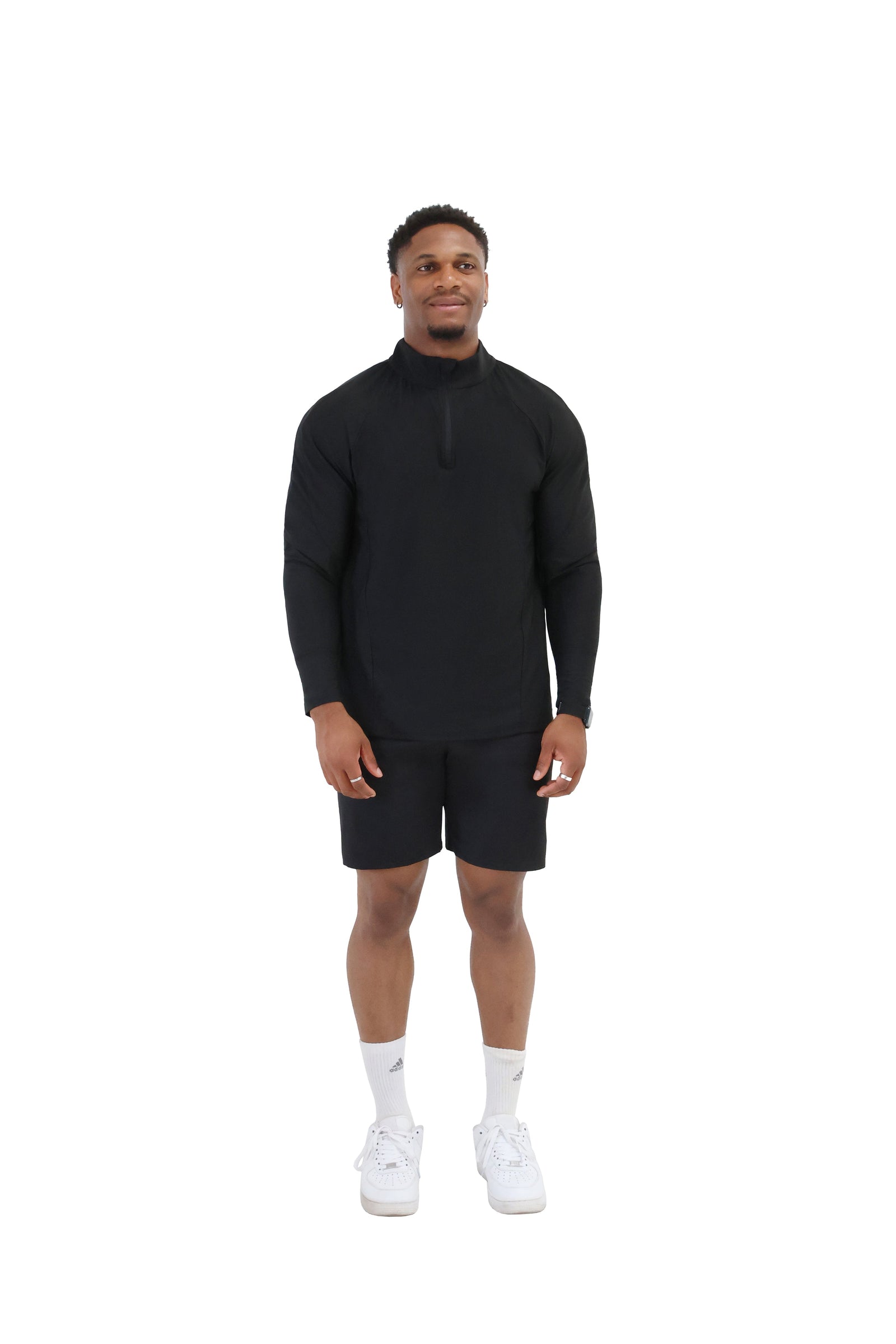 Activewear Quarter Zip black 1