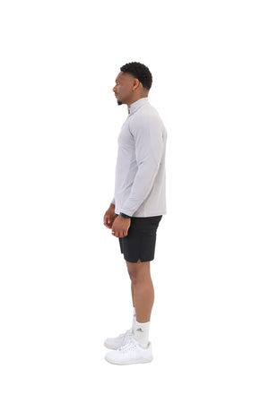 Activewear Quarter Zip grey 4