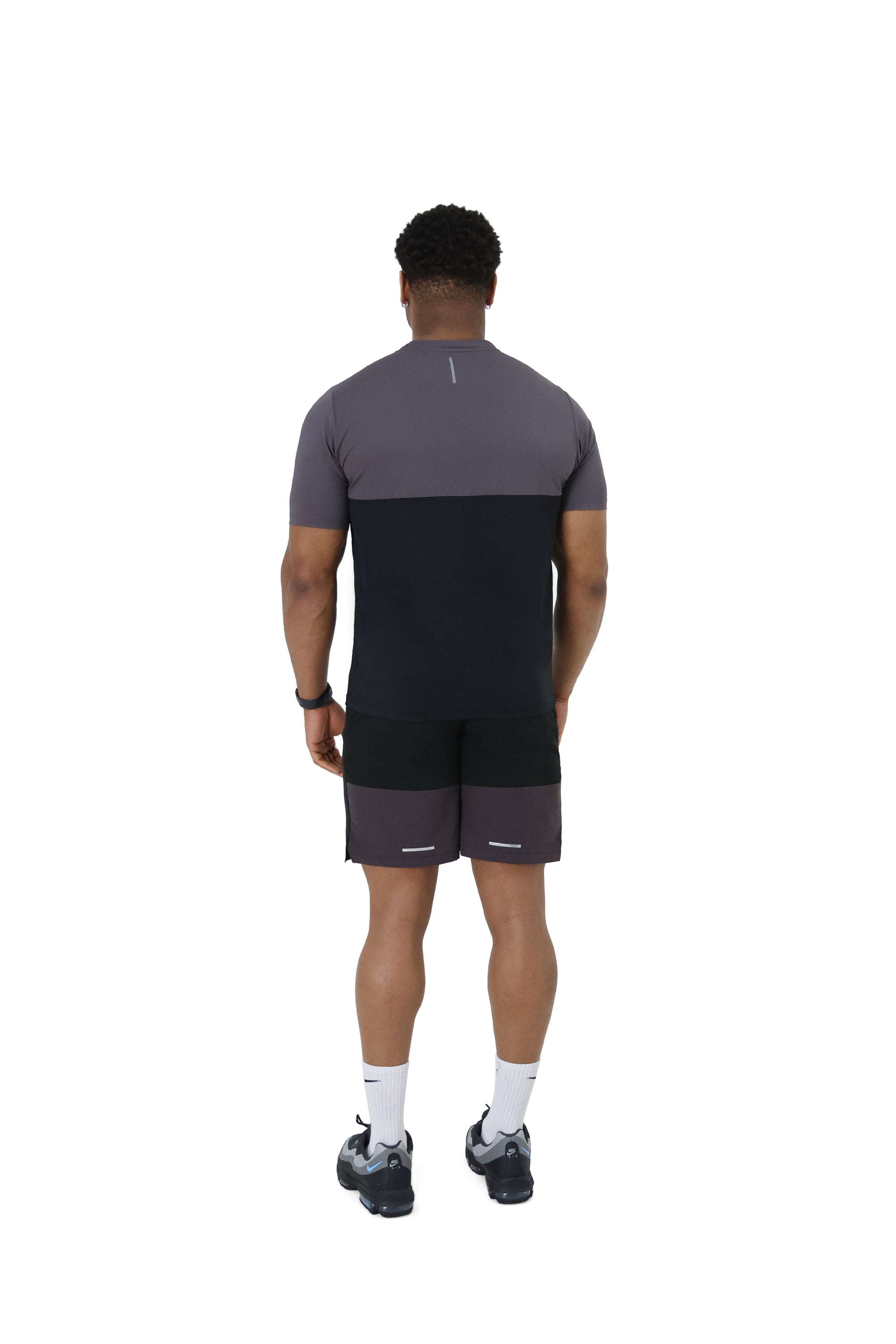 Activewear Shorts black and grey 5