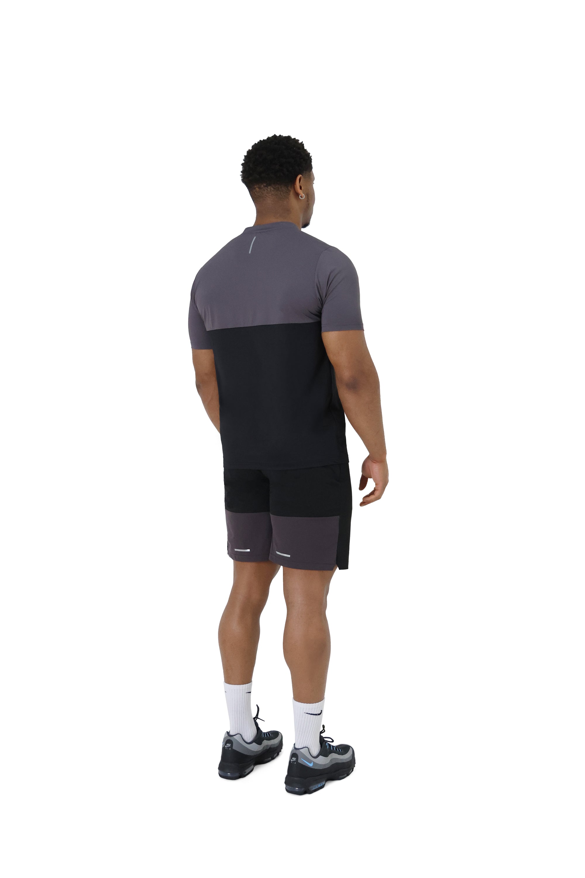 Activewear Shorts black and grey 6