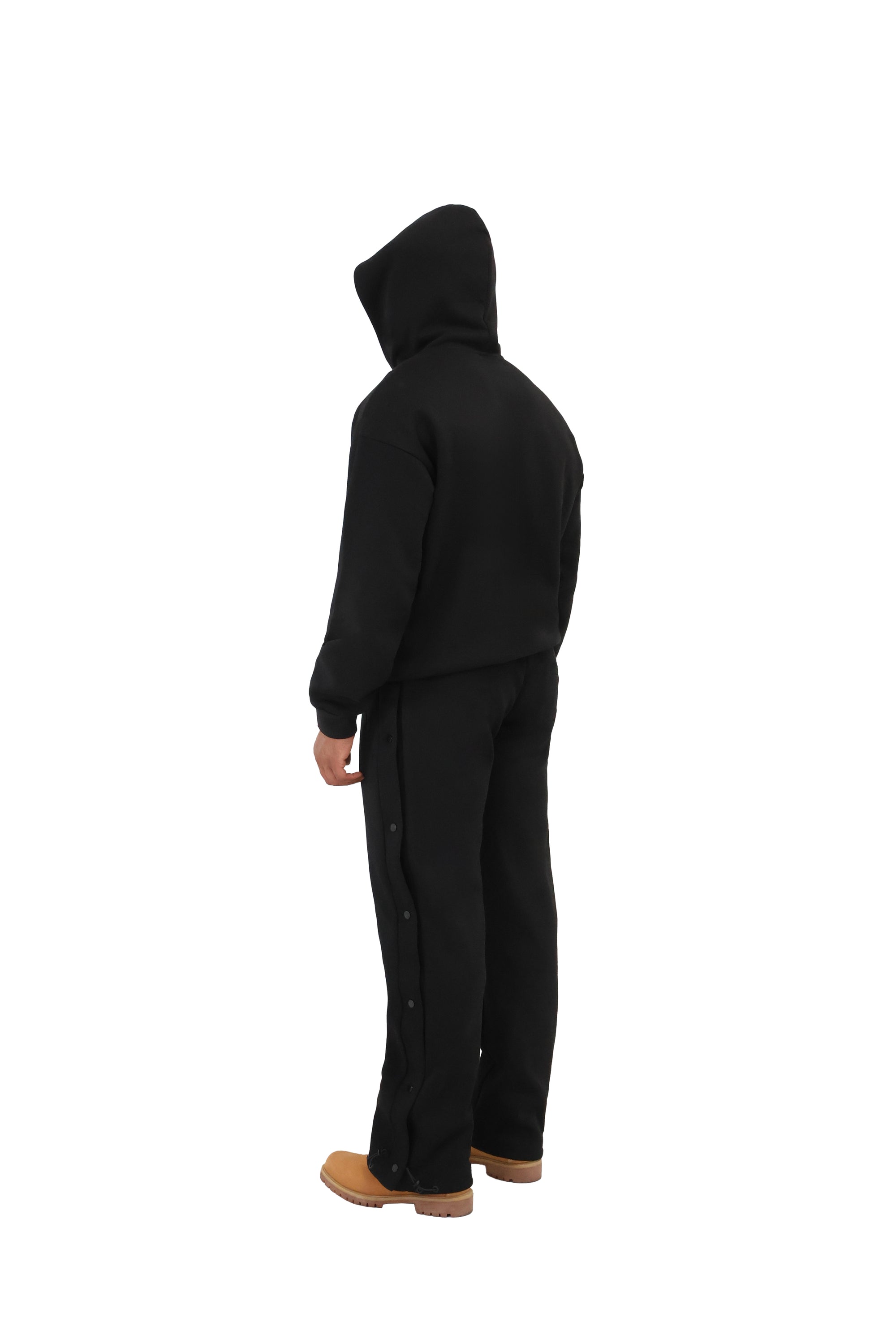 BRND Premium Versatile Tech Hoodie 550gsm black 5