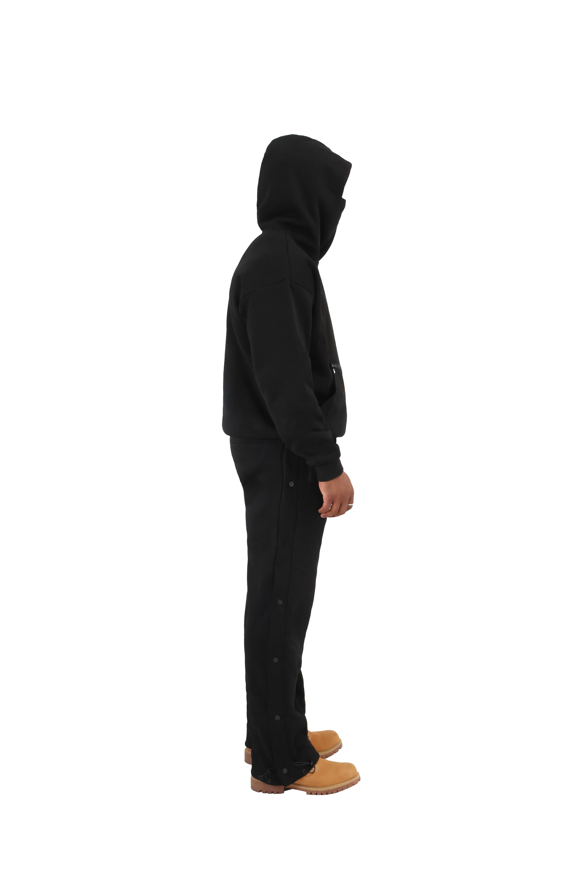 BRND Premium Versatile Tech Hoodie 550gsm black 8
