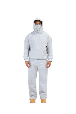 BRND Premium Versatile Tech Hoodie 550gsm grey 3