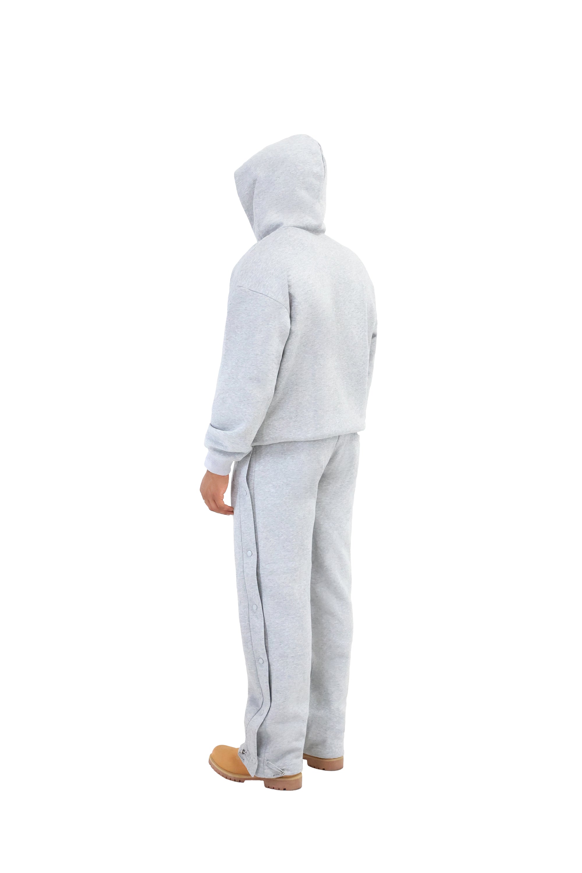 BRND Premium Versatile Tech Hoodie 550gsm grey 6