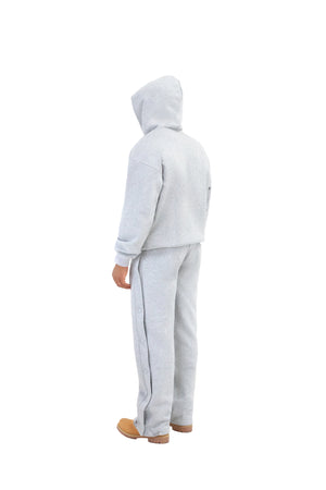BRND Premium Versatile Tech Hoodie 550gsm grey 6