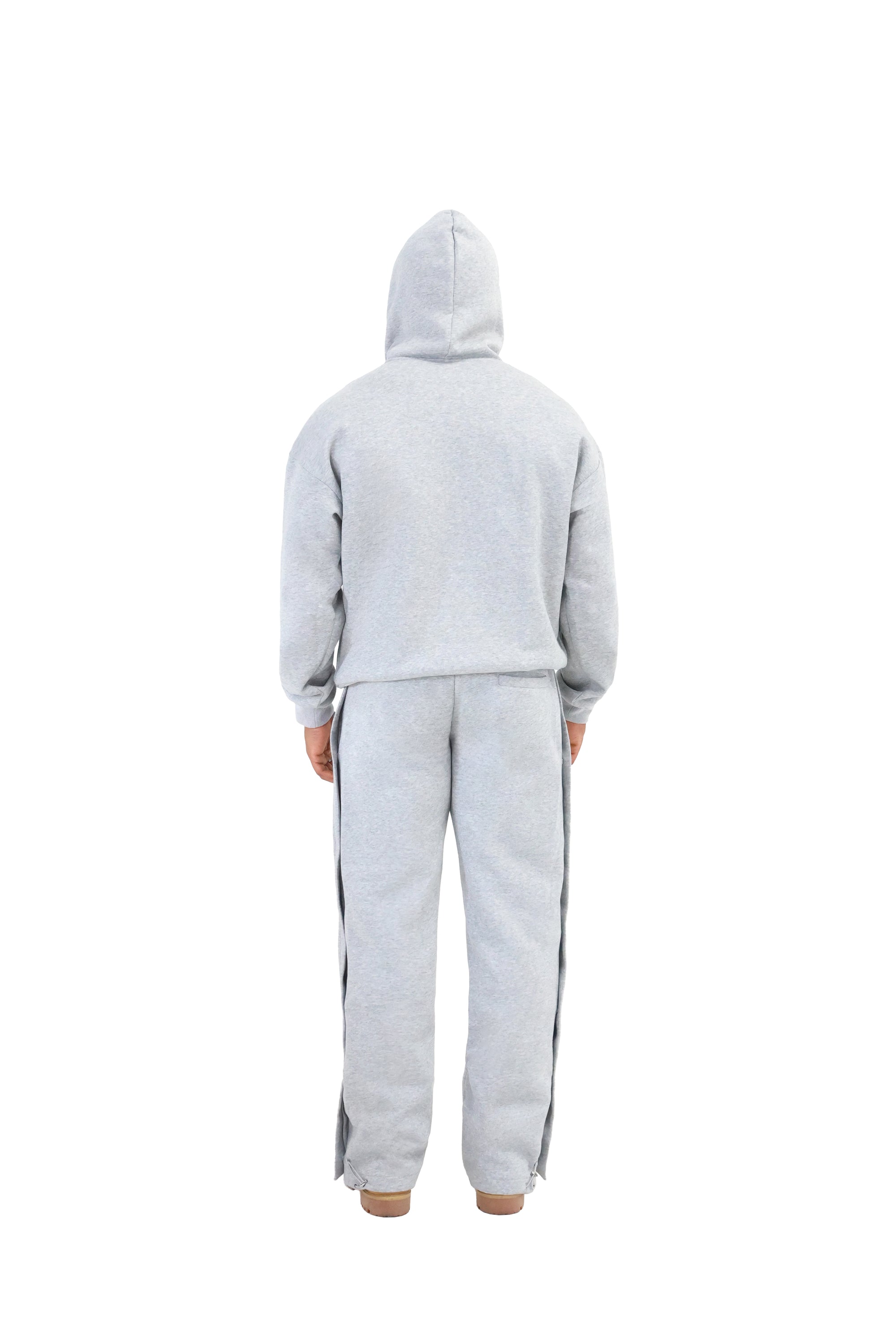 BRND Premium Versatile Tech Hoodie 550gsm grey 7