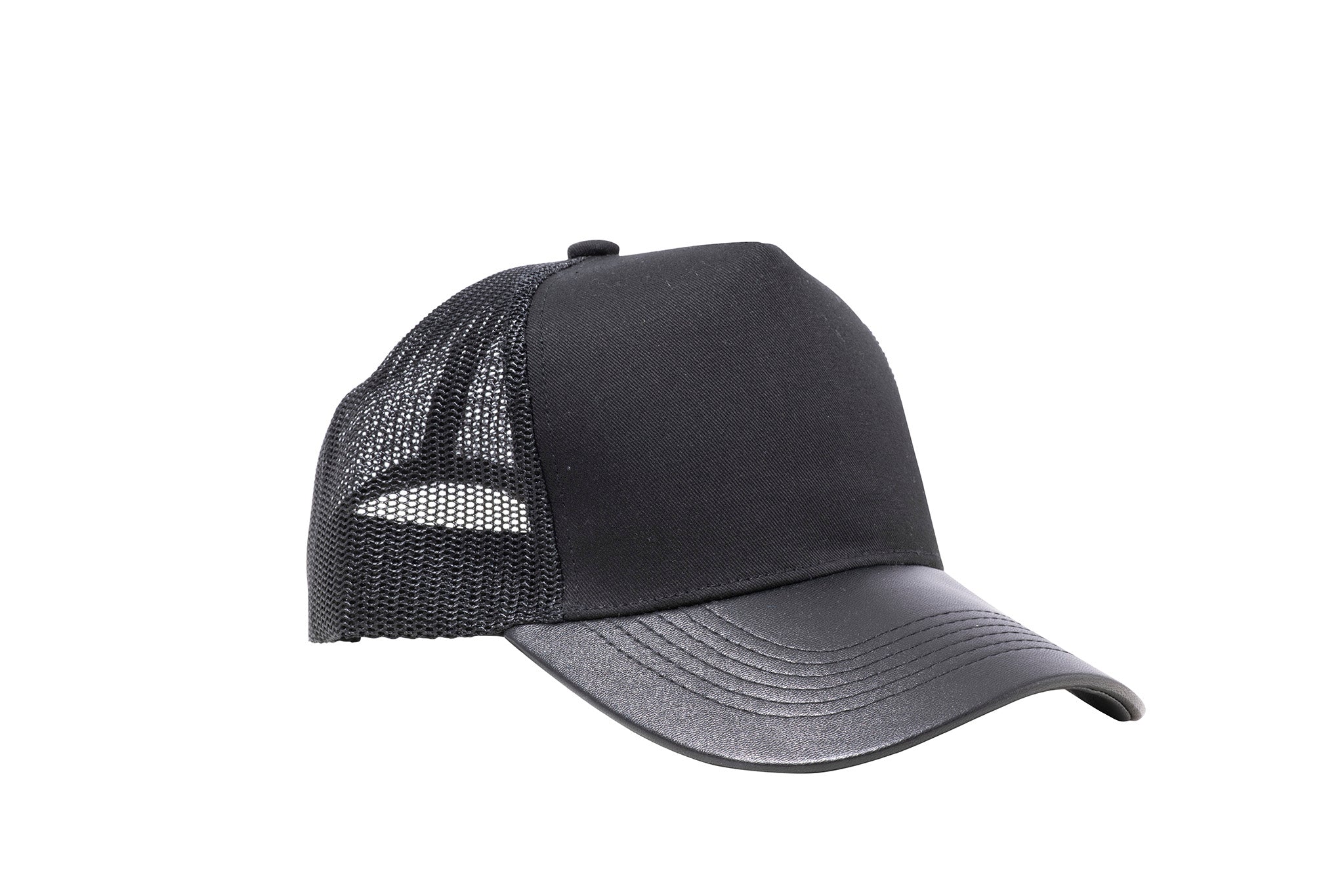 Foam Mesh Snap Back Cap with adjustable plastic snap back - Branded
