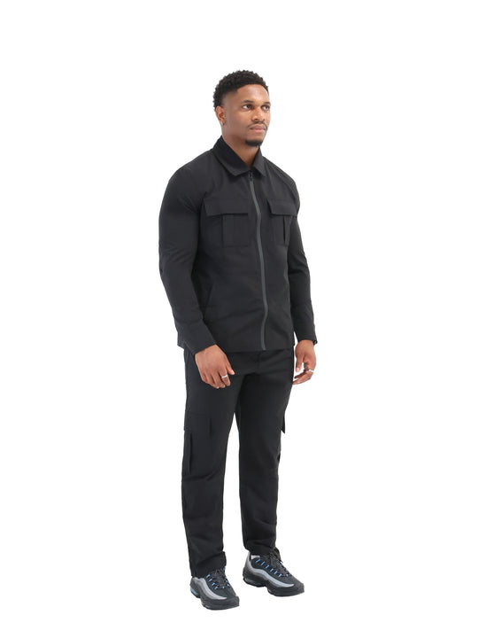 Cargo Utility Windbreaker Jacket