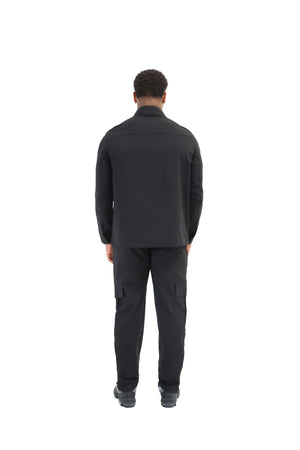 Cargo Utility Windbreaker Jacket black 6