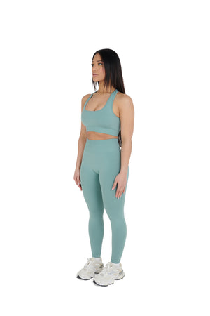 green Premium Yoga Leggings