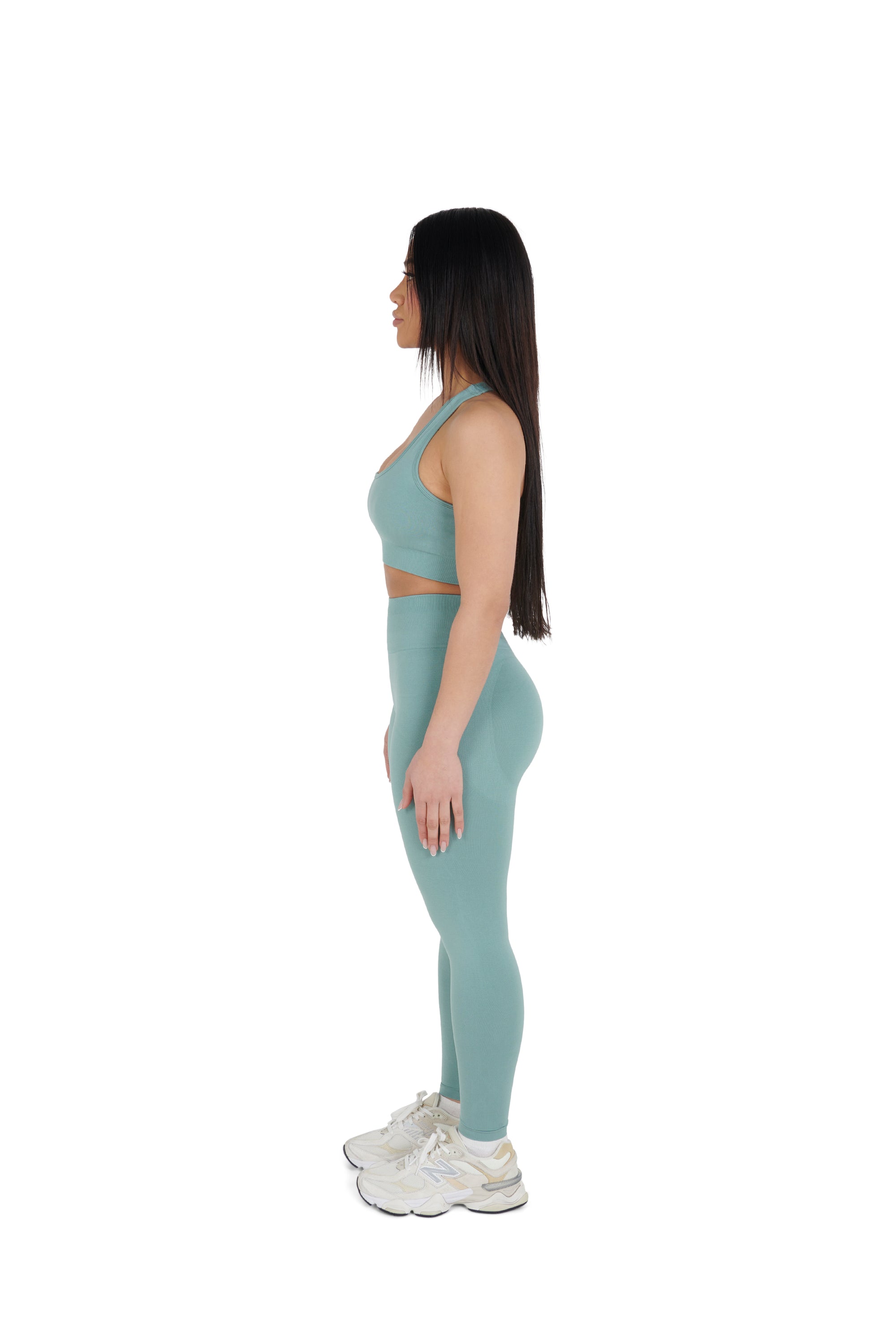 green Premium Yoga Leggings