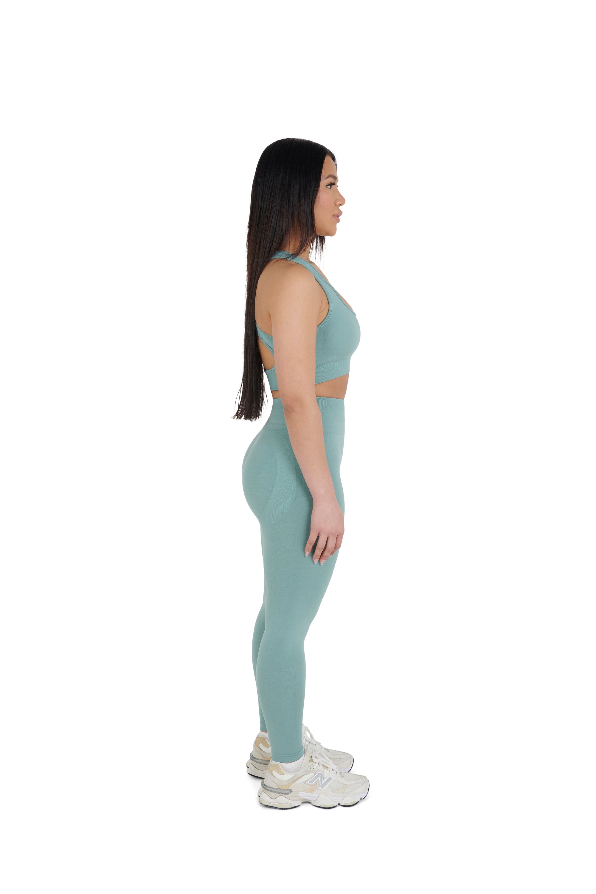 green Premium Yoga Leggings