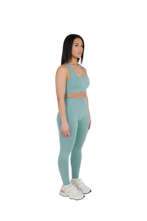 green Premium Yoga Leggings