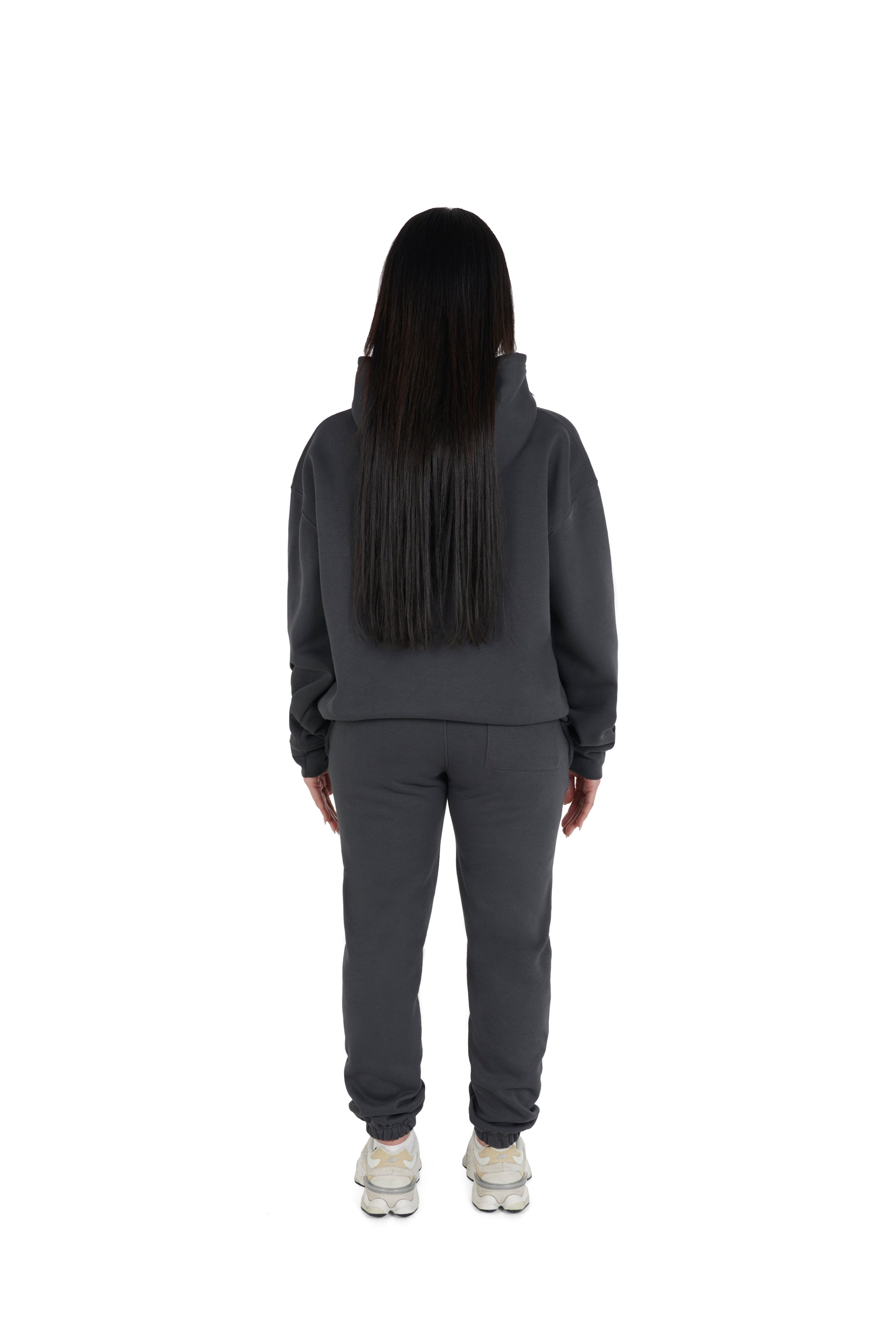 charcoal grey Oversized Hoodies