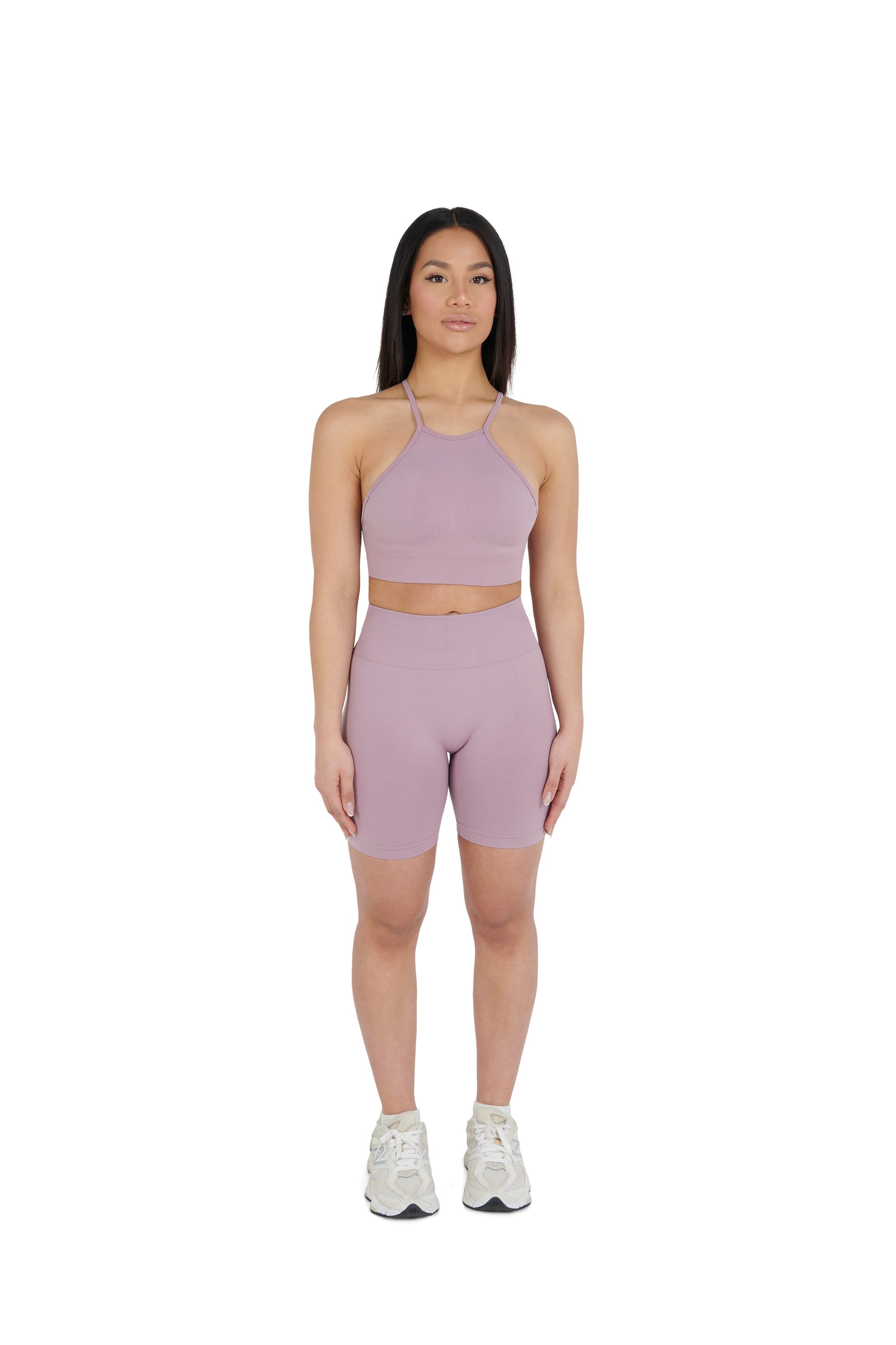 dusty pink Premium Yoga Cycling Shorts