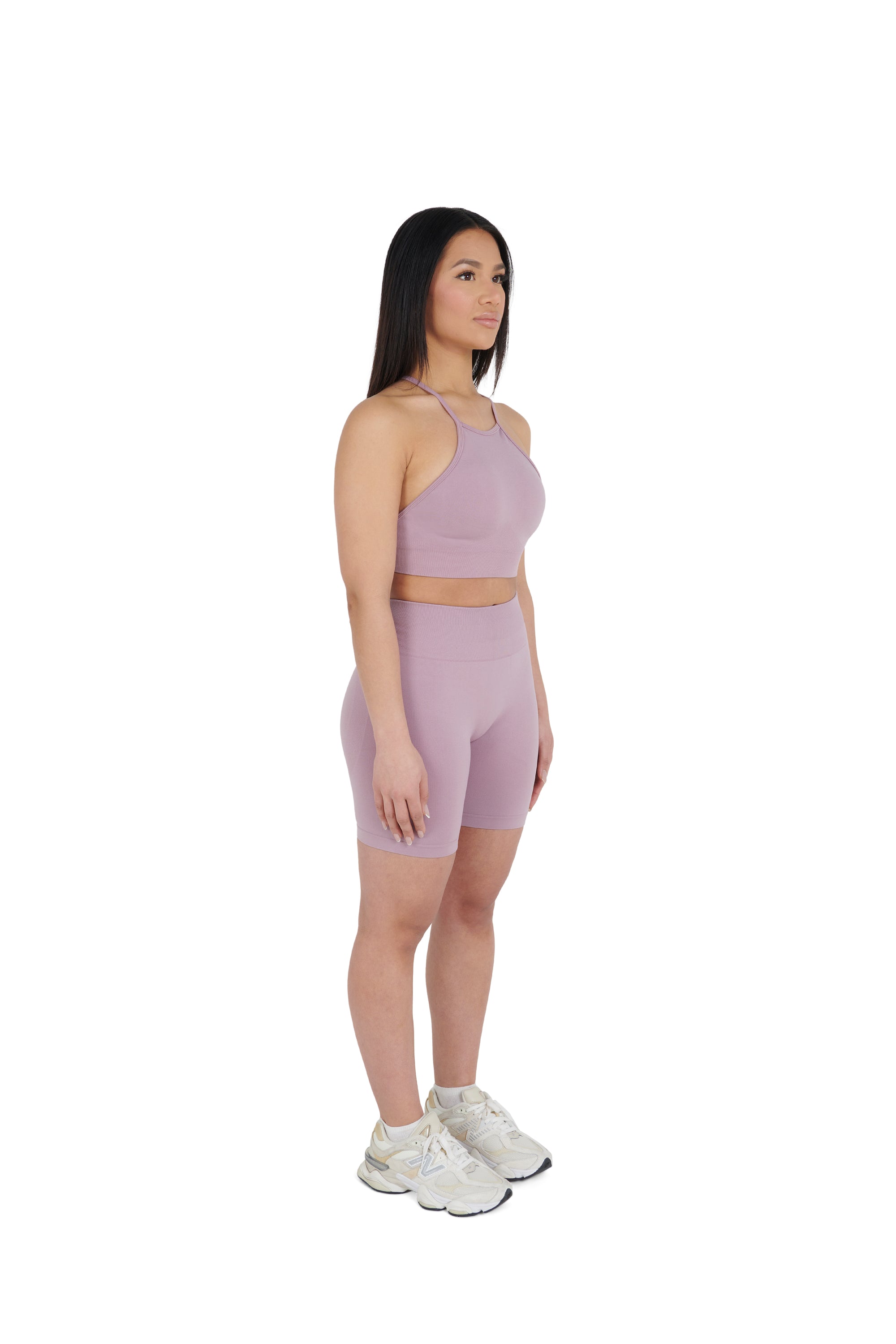 dusty pink Premium Yoga Cycling Shorts