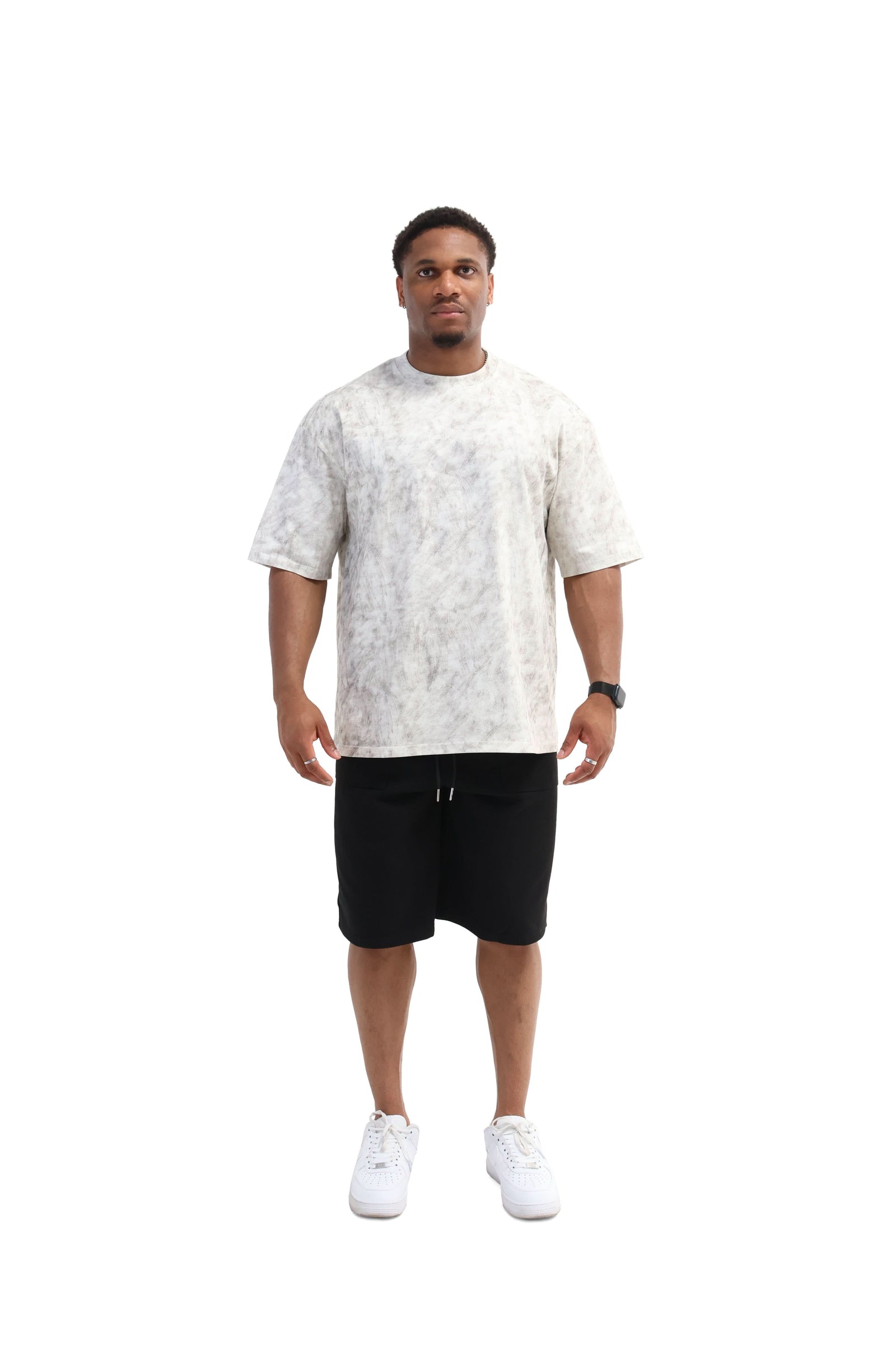 Grey Cloud Boxy Fit T-Shirt 260gsm 1