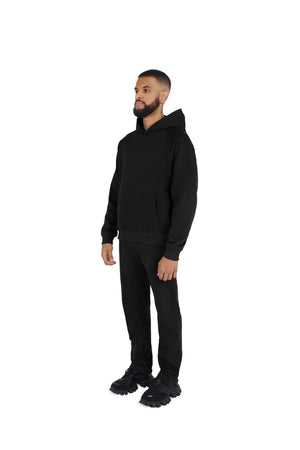 Ultra Luxury Straight Leg Joggers 550GSM BLACK