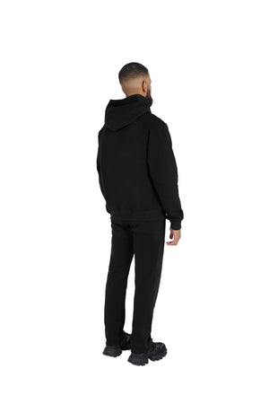 Ultra Luxury Straight Leg Joggers 550GSM BLACK