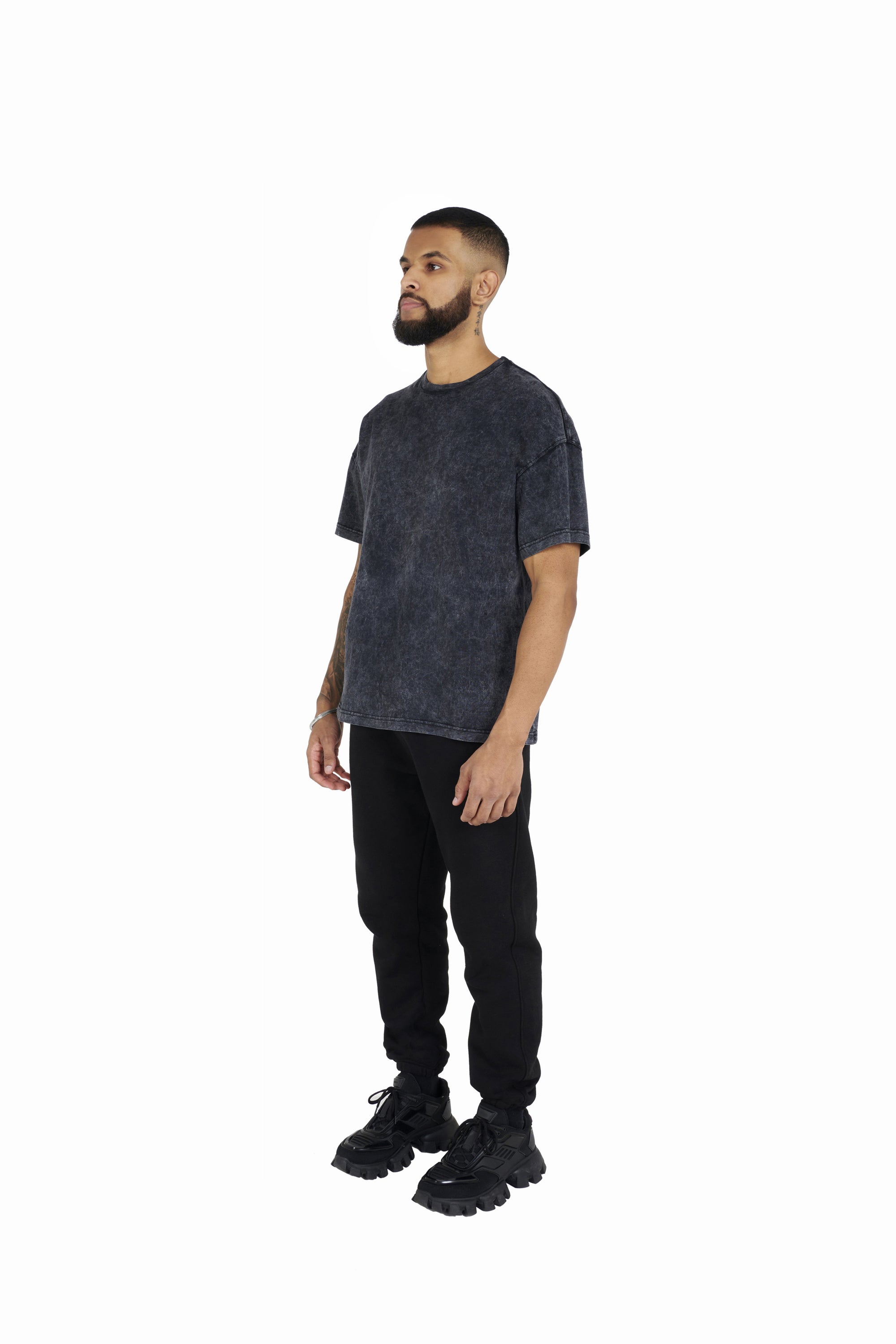 acid wash Essential Oversized T shirt 180GSM