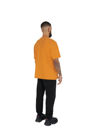 orange Essential Oversized T shirt 180GSM