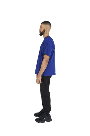 royal blue Essential Oversized T shirt 180GSM