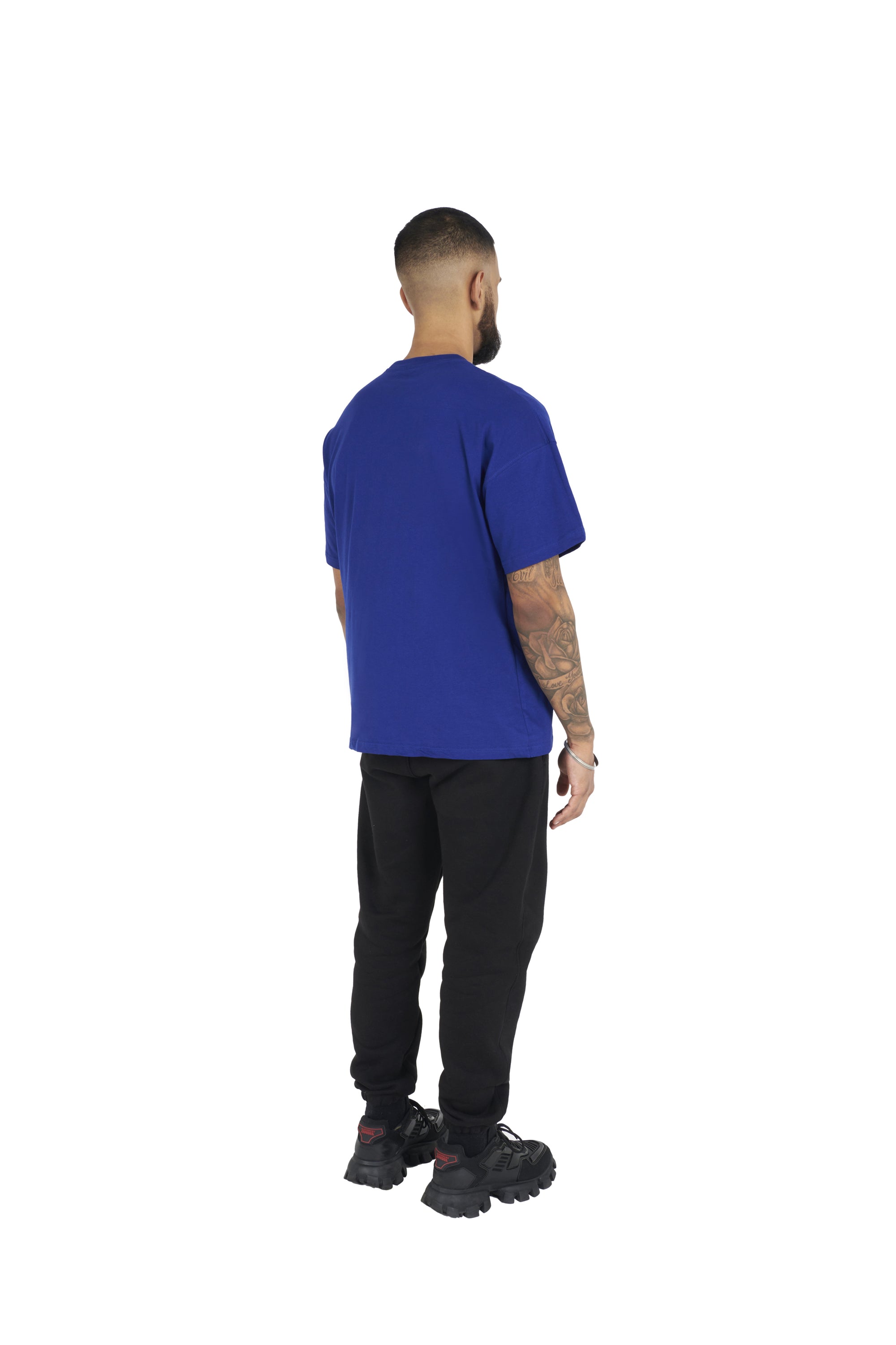 royal blue Essential Oversized T shirt 180GSM