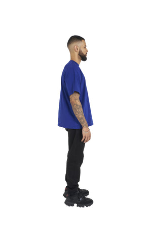 royal blue Essential Oversized T shirt 180GSM