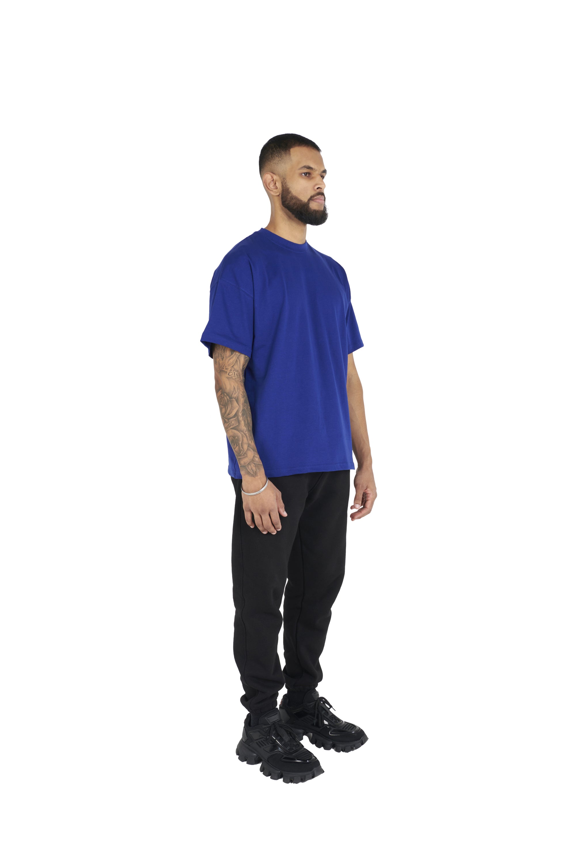 royal blue Essential Oversized T shirt 180GSM