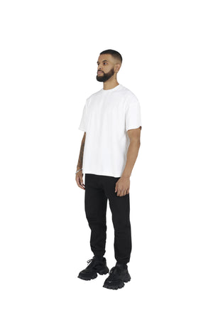 white Essential Oversized T shirt 180GSM