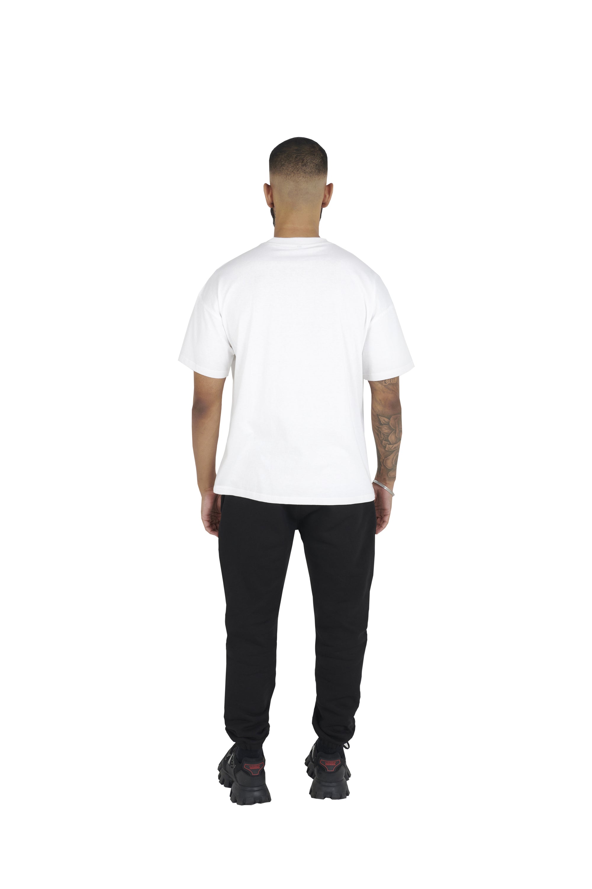 white Essential Oversized T shirt 180GSM