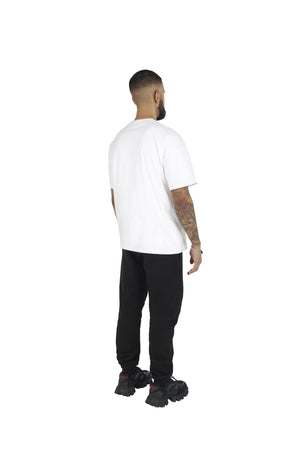 white Essential Oversized T shirt 180GSM