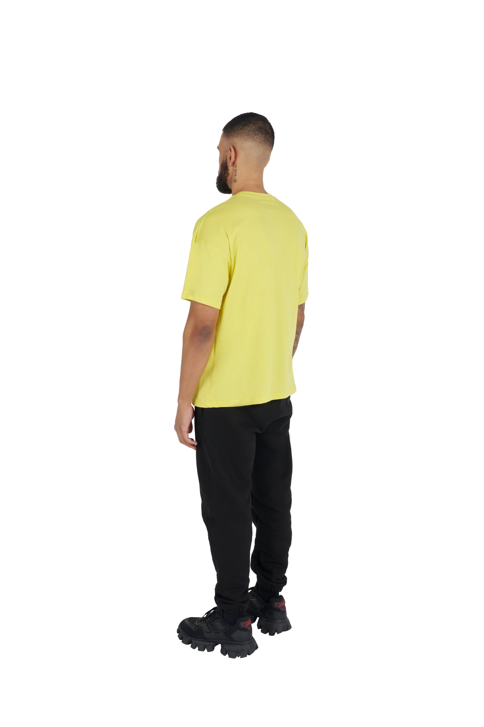 yellow Essential Oversized T shirt 180GSM