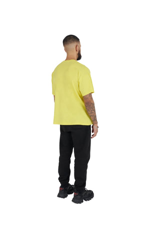 yellow Essential Oversized T shirt 180GSM