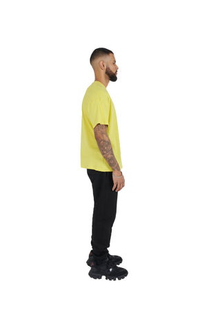 yellow Essential Oversized T shirt 180GSM