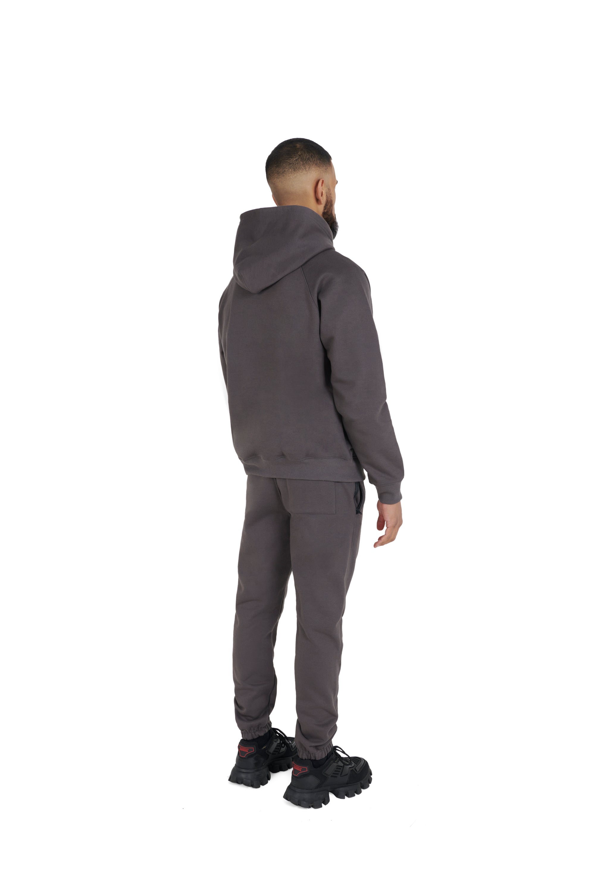 charcoal Ultra Luxury Oversized Joggers