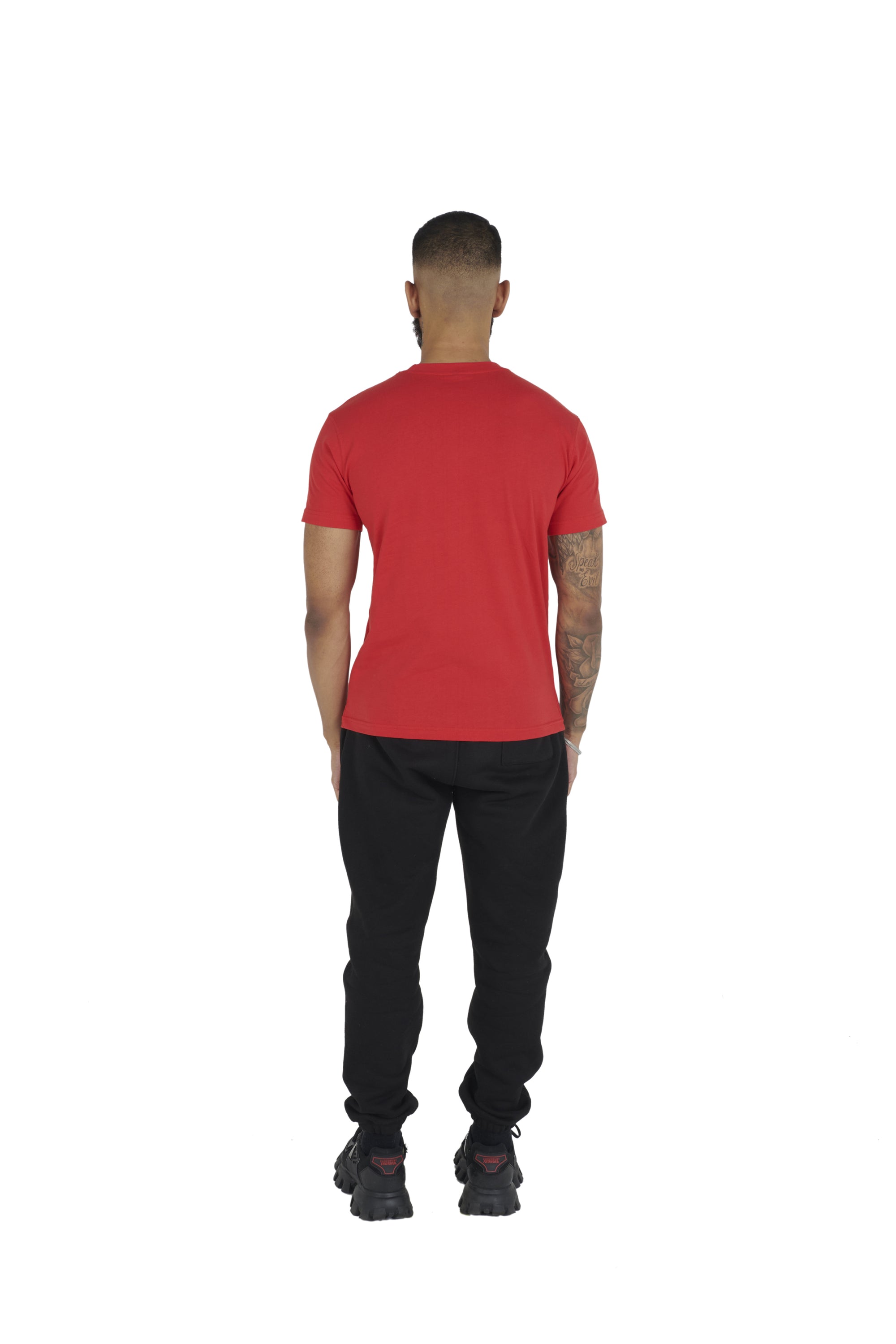 red Essential Regular Fit T shirt 180GSM