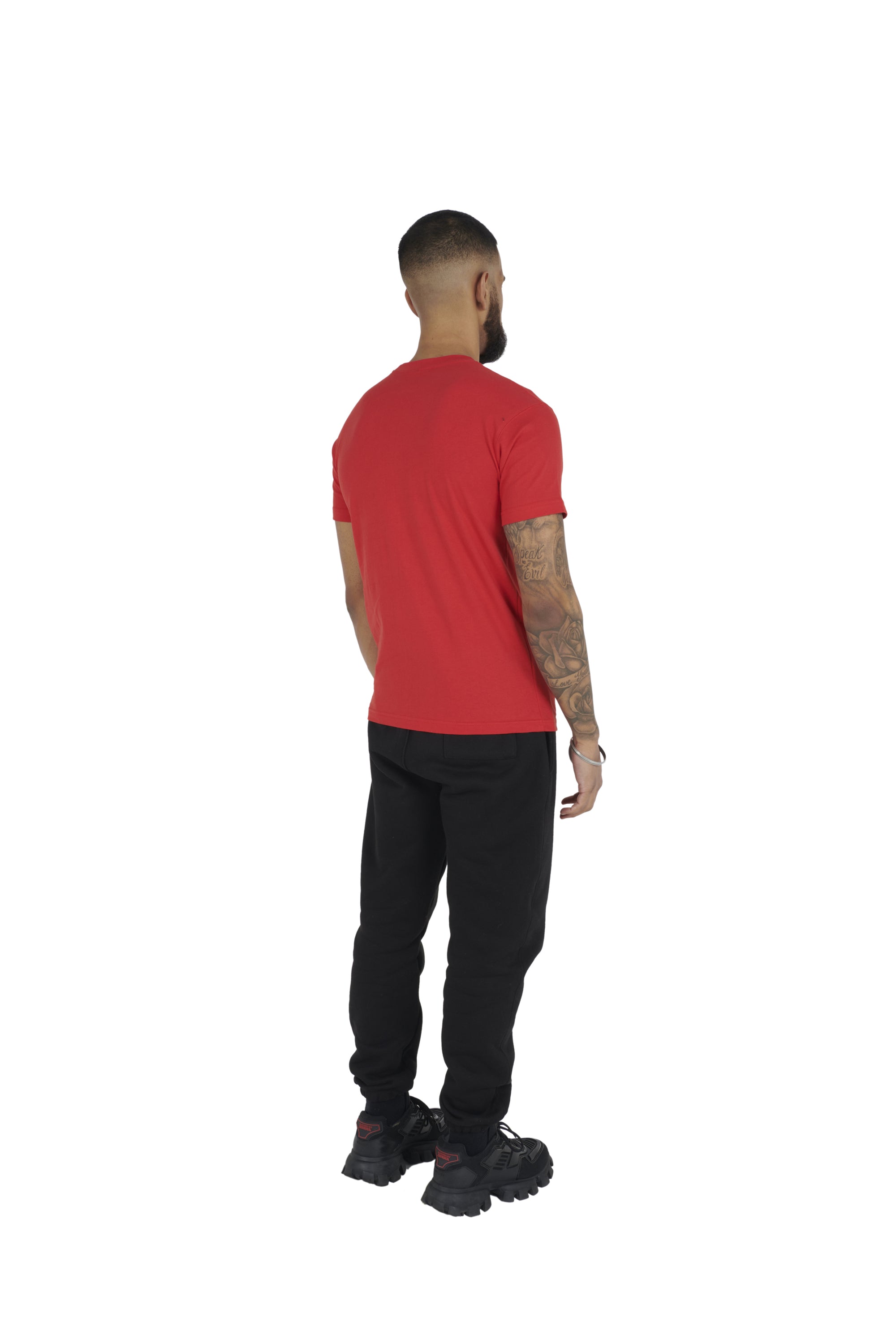 red Essential Regular Fit T shirt 180GSM