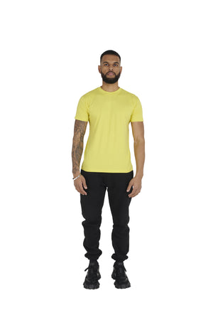 yellow Essential Regular Fit T shirt 180GSM