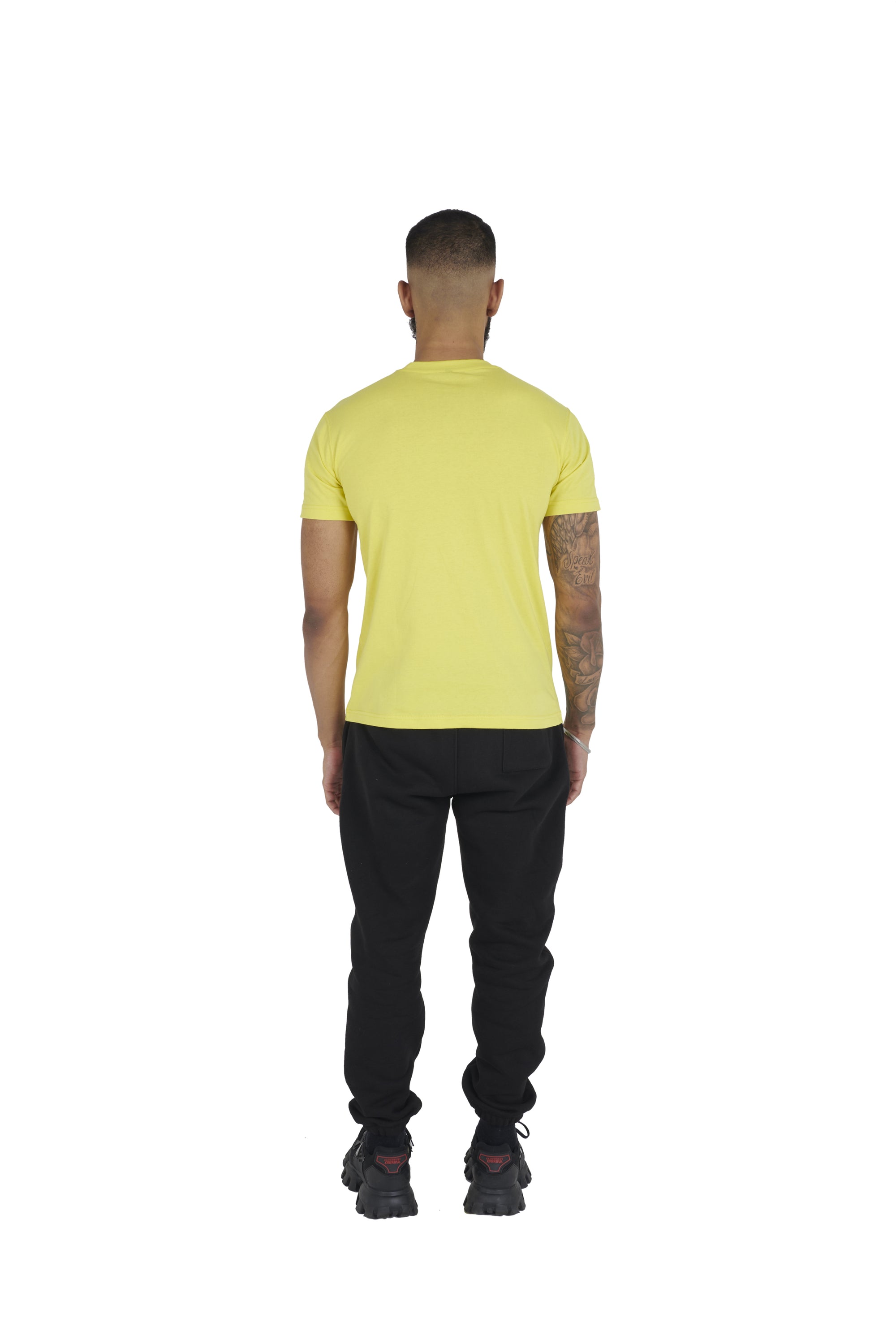 yellow Essential Regular Fit T shirt 180GSM