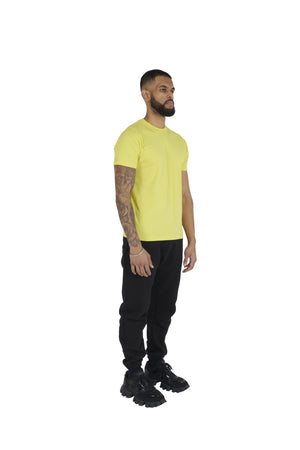 yellow Essential Regular Fit T shirt 180GSM