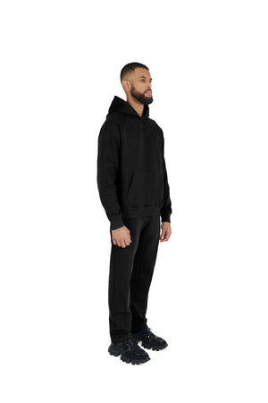 Ultra Luxury Straight Leg Joggers 550GSM BLACK