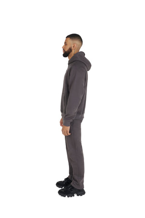 Ultra Luxury Straight Leg Joggers 550GSM CHARCOAL