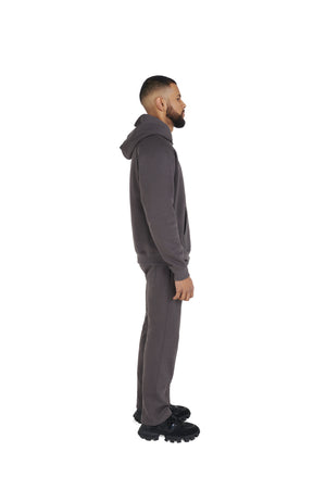 Ultra Luxury Straight Leg Joggers 550GSM CHARCOAL