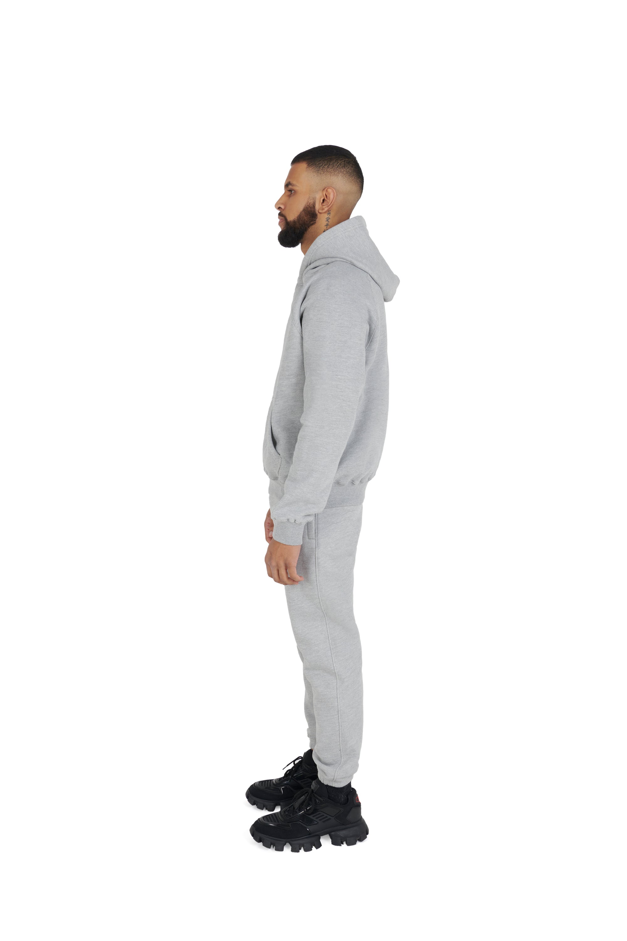 Ultra Luxury Oversized Hoodies 550GSM grey