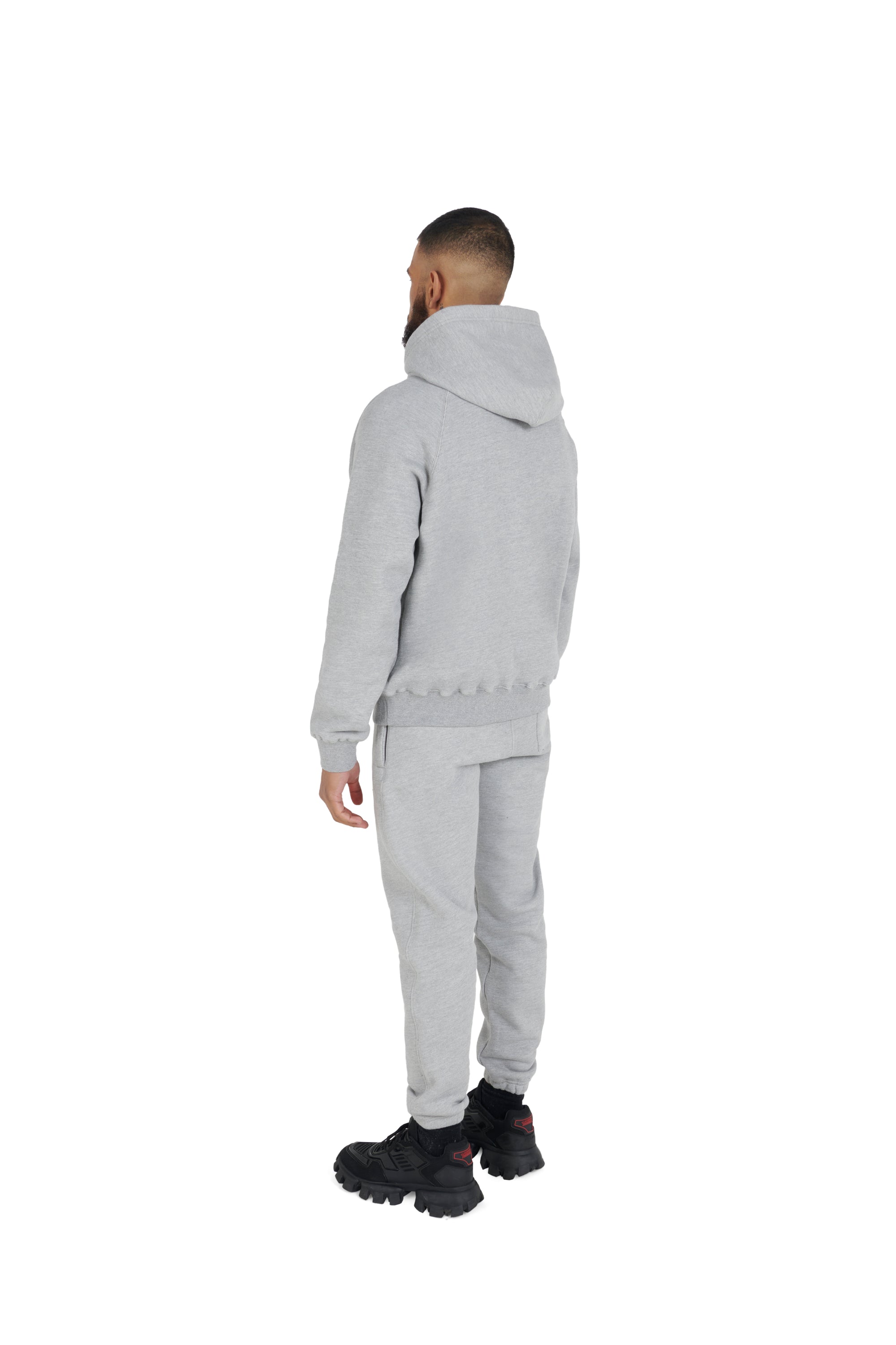 grey Ultra Luxury Oversized Joggers