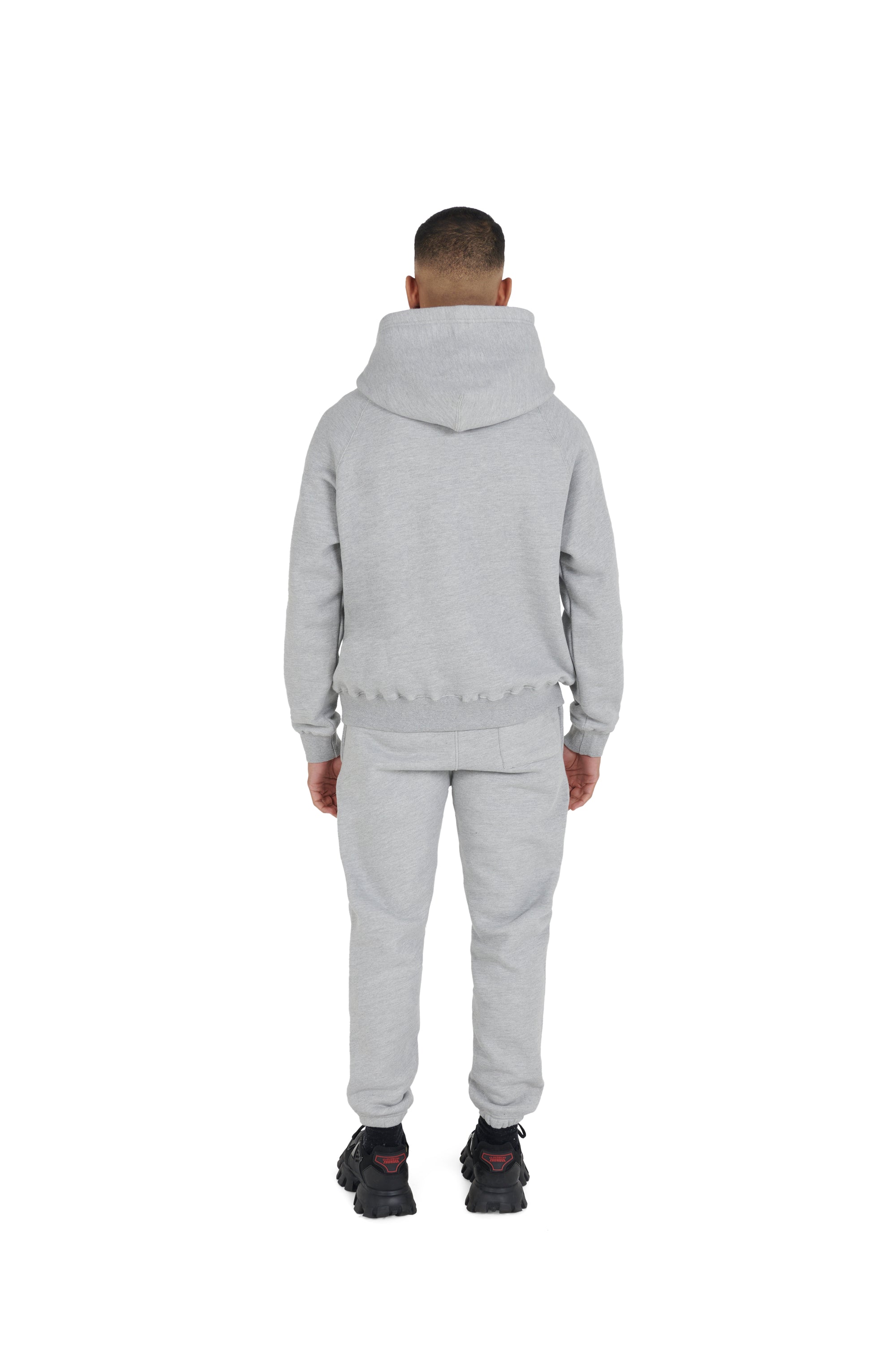 grey Ultra Luxury Oversized Joggers